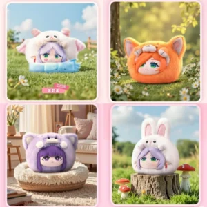 Hộp mù Frieren Pháp Sư Tiễn Táng Animal Party Móc Treo Túi Xách Móc Khoá Trang Sức